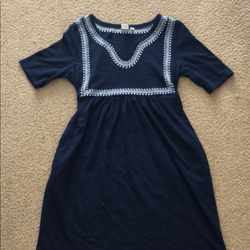 Navy Gap maternity dress